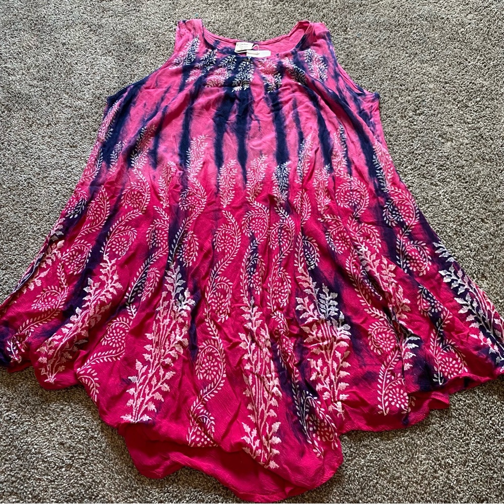 Exist Tie Dye Boho Dress